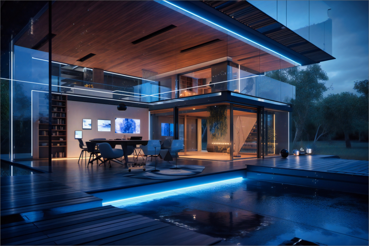 aweinspiring-smart-home-technology-backdrop-highlighting-harmonious-fusion-innovation-practicality-contemporary-living-spaces